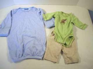 Lot of 2 Baby boy Clothes Carters Got Milk  