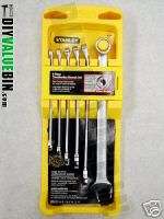 Stanley 87 246 6 Pc Metric Combination Wrench Set  