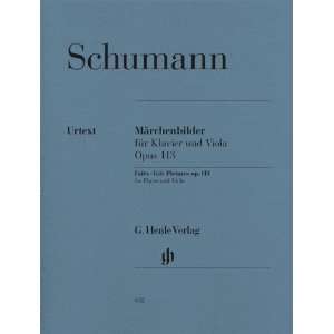 Schumann Fairy Tale Pictures for Piano and Viola op. 113 (Henle Music 