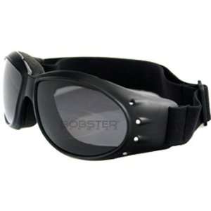 Bobster Cruiser Motorcycle Touring Sunglasses/Goggles   Black/Smoke 