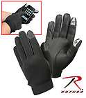 ROTHCO TOUCH SCREEN SYNTHETIC RUBBER GLOVE   BLACK for Iphone 4S,4,3G 