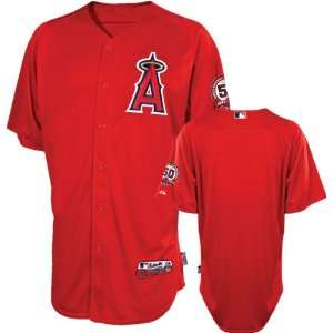 com Los Angeles Angels of Anaheim Jersey Authentic Scarlet On Field 