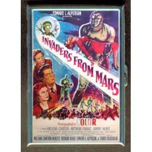  INVADERS FROM MARS 1953 POSTER ID CIGARETTE CASE WALLET 