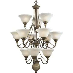  Savannah® 12 Light Chandelier 33 W Progress Lighting 