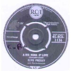 big hunk o love/ my wish came true (RCA 7600  45 single vinyl record 