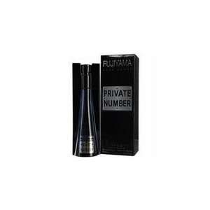  Fujiyama private number cologne by edt spray 3.3 oz for 