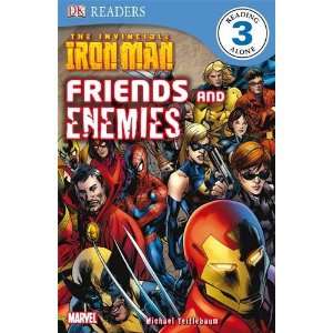  Invincible Iron Man Friends and Enemies (Dk Readers Level 