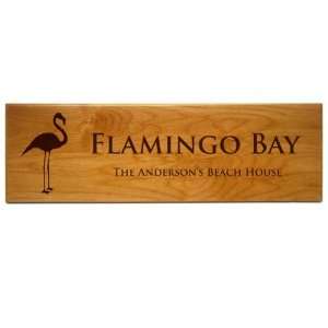  24 Flamingo Personalized Engraved Sign