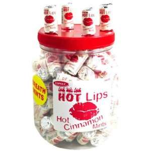 Hot Lip Mints   Hot Cinnamon, 100 count Grocery & Gourmet Food