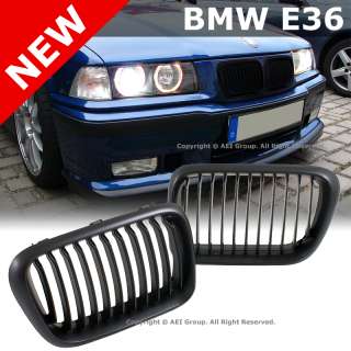 BMW E36 318i 323i 328i 97 98 OEM Factory Style Black Front Kidney 