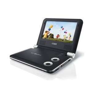  COBY 7 Portable DVD CD  Player 