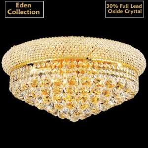   CD3011G Ceiling Light Solid Brass Lead Oxide Crystal