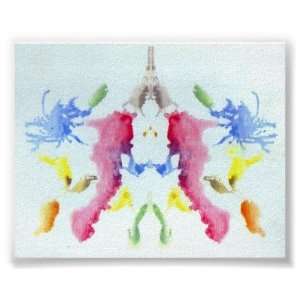    The Rorschach Test Ink Blots Plate 10 Posters