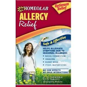  Allergy Relief Tablets, 63 Chewable Tablets