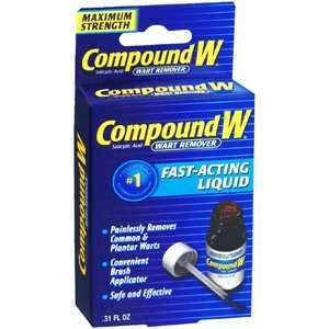  COMPOUND W LIQUID .31oz by MEDTECH *** Health & Personal 