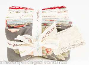 FABRIC (40) Fat 8th Bundle ~ ETCHINGS ~ BY 3 Sisters MODA   FREE 