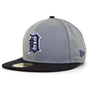  Detroit Tigers MLB Gray Tone Hat