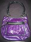 Tano Miami Heat handbag Plum jelly purple crunch leather NEW