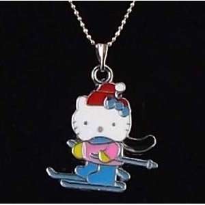  Miss Peggy Jos   Hello Kitty Necklace  Sports Kitty  16 