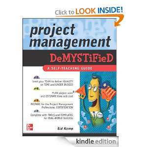 Project Management Demystified Sid Kemp  Kindle Store