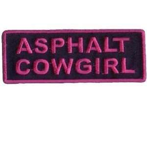   Cowgirl Embroirdered Biker Vest Patch Patches 