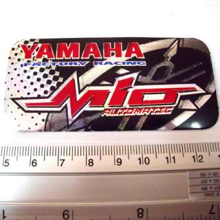 YAMAHA Mio Racing Reflect Light Decal Sticker 8x4cm  