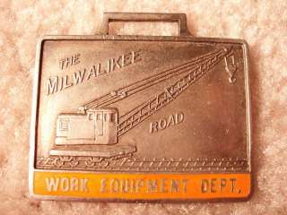 Milwaukee Road Railroad Crane Work Equip Watch Fob M 31  