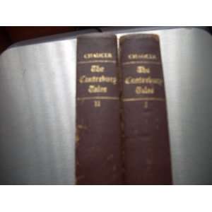  The Canterbury Tales. Two volume set Books