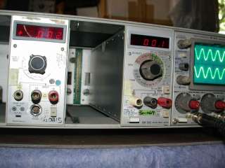 Auction is only for 1 Tektronix DM 501 Digital Multi Meter Plug In