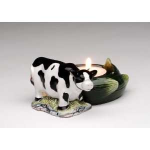   In The Country   Cow T Light Holder (Includes T Light)