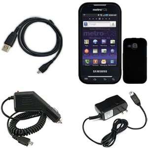  Samsung Galaxy Indulge R910 Combo Rubber Black Protective 