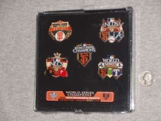 San Francisco Giants World Series Champions 5 Pin Set  