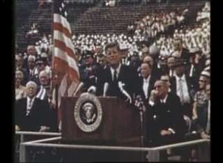 John F. Kennedy Man on the Moon Speech Rice Stadium JFK  
