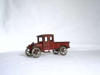 AC Williams Ford Pick Up Truck Cast Iron 1930 7 1/4  Long Antique Toy 