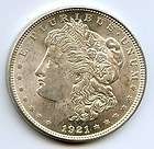 1921 Morgan Dollar UNC Gold bronze obverse  