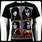 Kiss Punk Rock n Roll Music Band Retro T shirt Sz XL