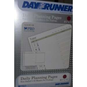  #491 120 Daily Planning Pages 8,5x11
