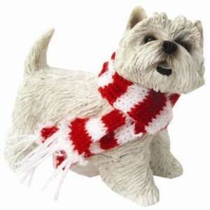   Ornament   West Highland White Terrier with Scarf