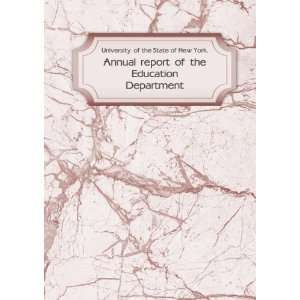  Annual report of the Education Department. 2 University 