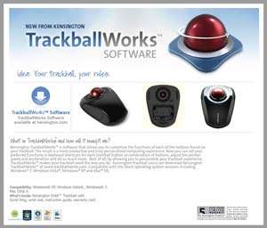 Kensington Wireless Orbit Trackball Mouse  