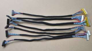 Common LVDS cables for LCD display panel controller  