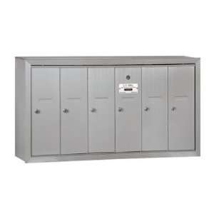   Mailbox   6 Doors   Aluminum   Surface Mounted   Private Access Home
