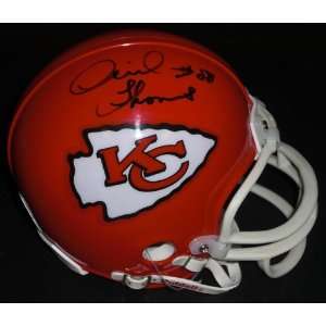  Derrick Thomas Autographed Kansas City Chiefs Mini Helmet 