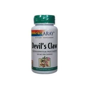  Solaray   Devils Claw, 525 mg, 100 capsules Health 