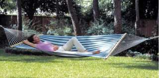 New Polyweave PVC Coated 2 Person Large Hammock & Stand  