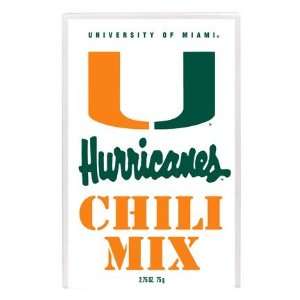 Hot Sauce Harrys 3229 MIAMI Hurricanes Chili Mix   2.75oz