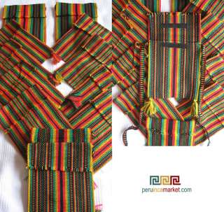 RASTA BAG Hippie Hobo Handbag 100% handicraft Jamaica  