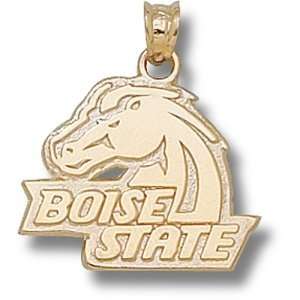  Boise State Broncos Bronco Head 5/8 Pendant (14kt 