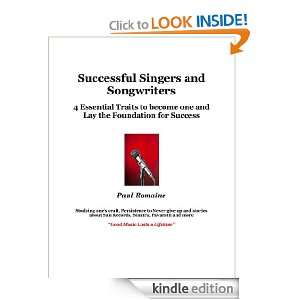 Successful Singers and Songwriters Four Essential Traits to Become 