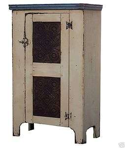 PRIMITIVE PIE SAFE ANTIQUE REPRODUCTION EARLY AMERICAN COUNTRY 